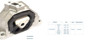 Imagen de SOPORTE MOTOR DER VW GOL/SAVEIRO GEN V/FOX/POLO 08. . .